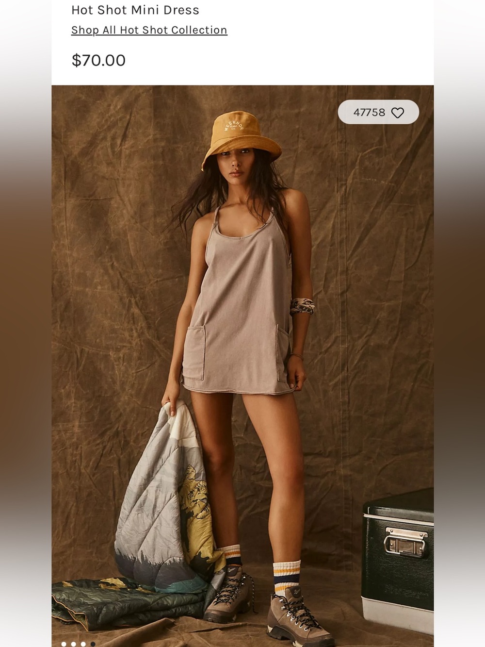 Free People Hot Shot Mini with Front Pockets